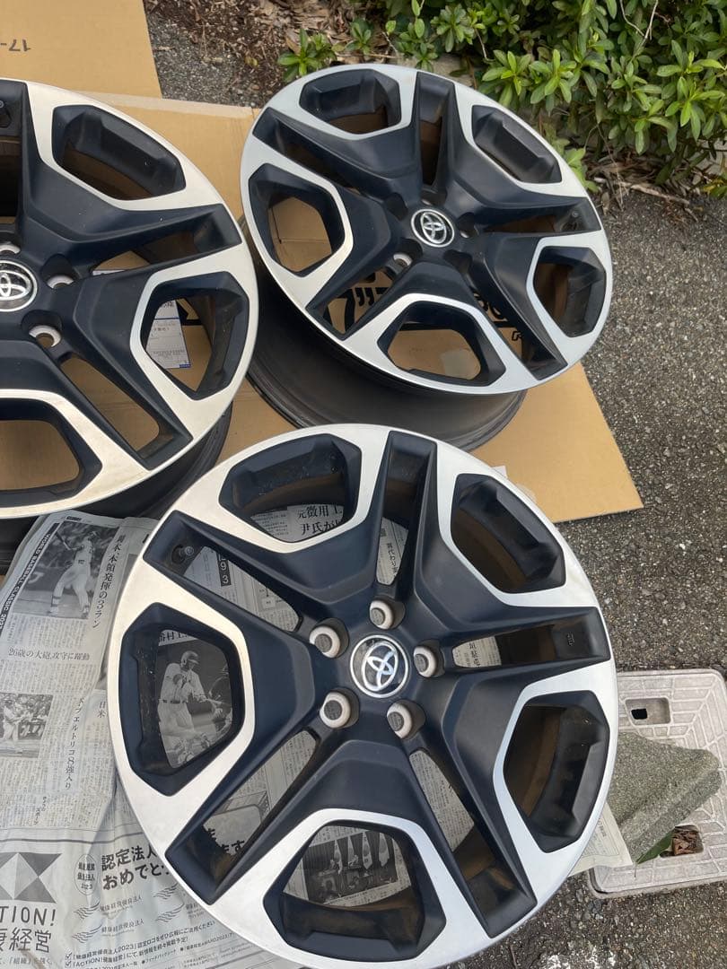 TOYOTA トヨタ RAV4 アドベンチャー ホイールのみ 17インチ