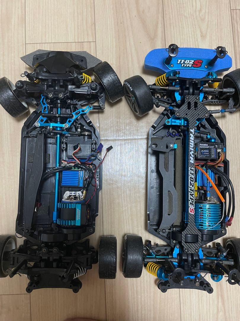TT02 サーボ　アンプ　モーター　ボディ付き(最終値下げ)