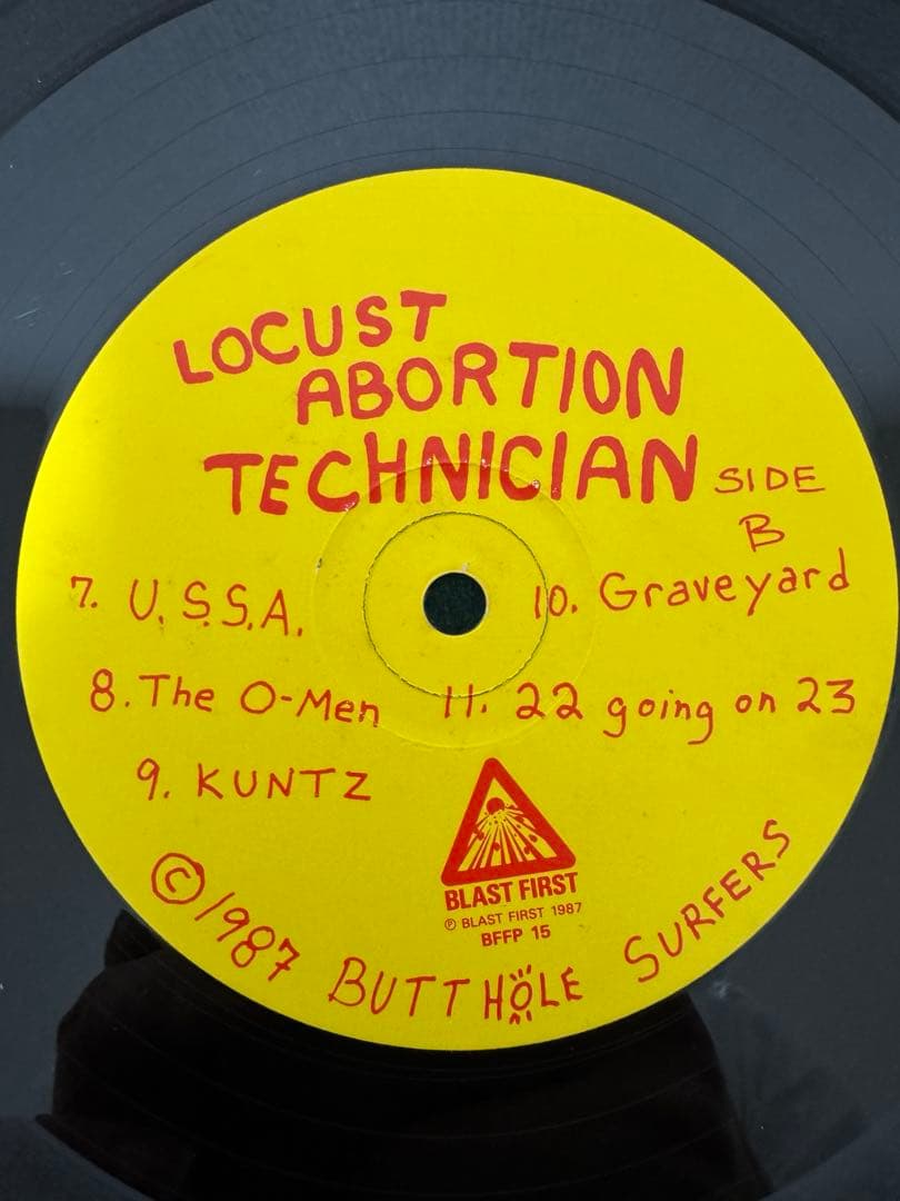 BUTTHOLE SURFERS レコード　original 盤極美品