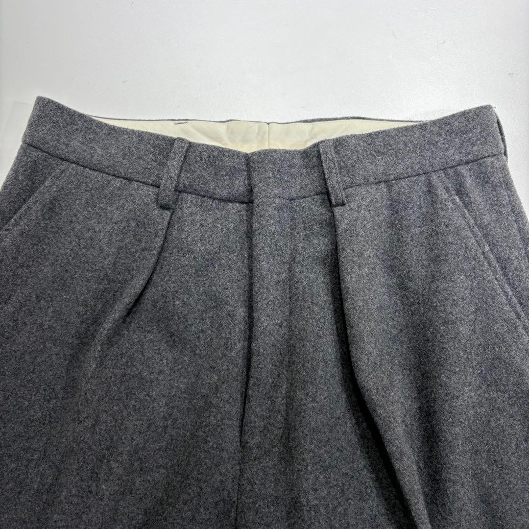 FUMITO GANRYU 20AW ウールパンツ FU4-PA-15