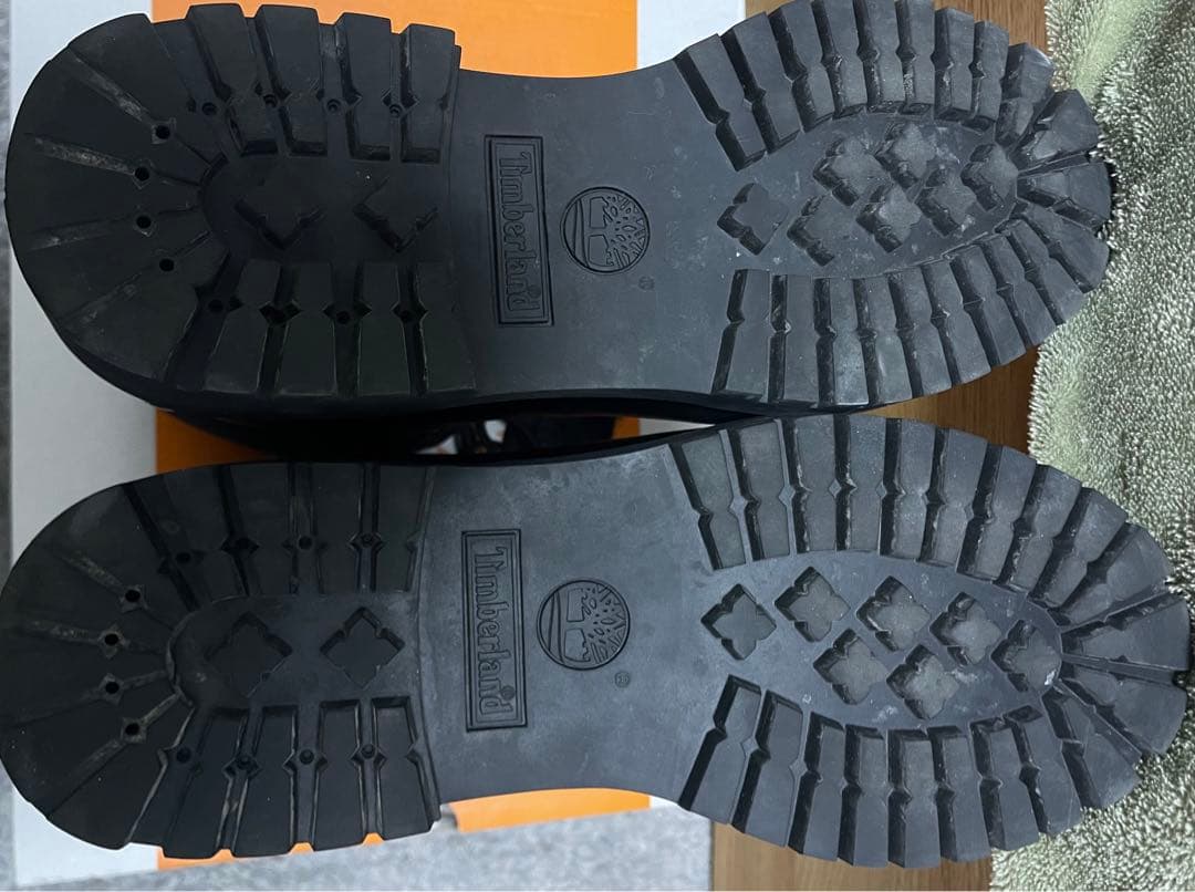 Timberland 黒レザーブーツ6 IN WATERPROOF BOOT