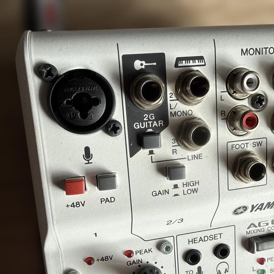 YAMAHA AG03 オーディオインターフェース(値段交渉不可)