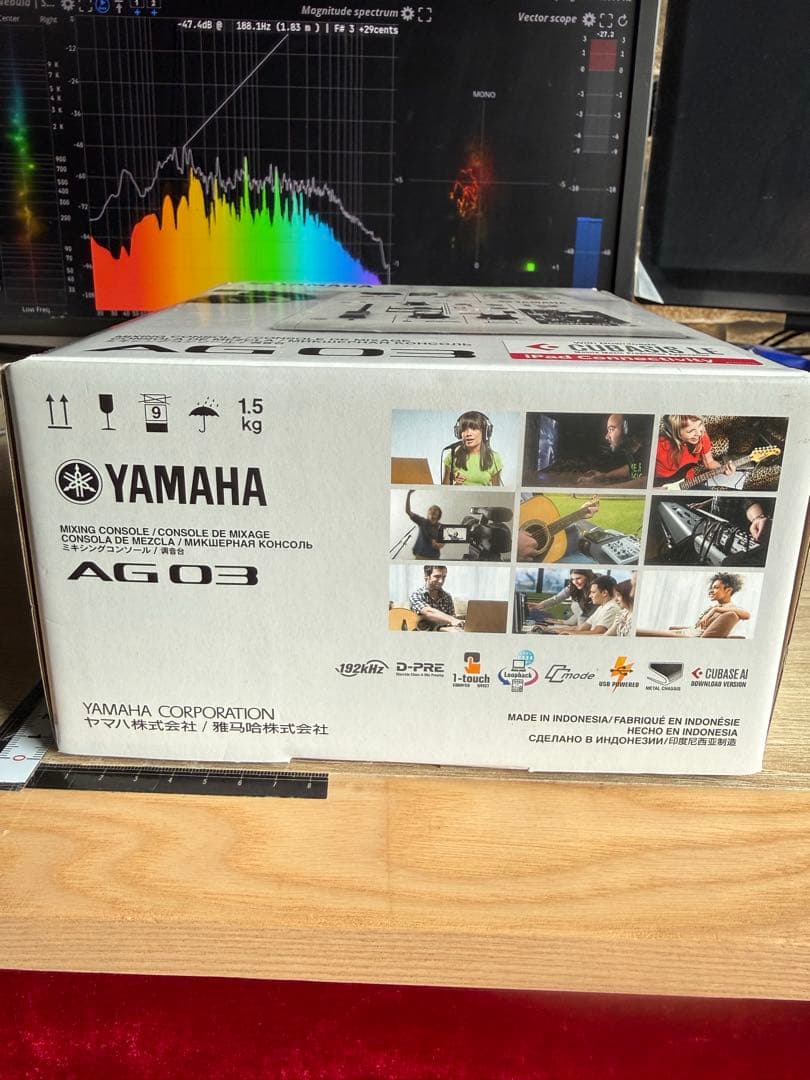 YAMAHA AG03 オーディオインターフェース(値段交渉不可)