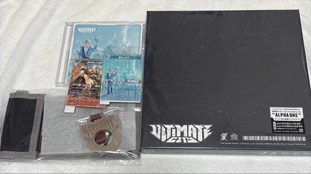 加賀美ハヤト　CD 初回限定A B にじさんじストア特典　有償特典付き