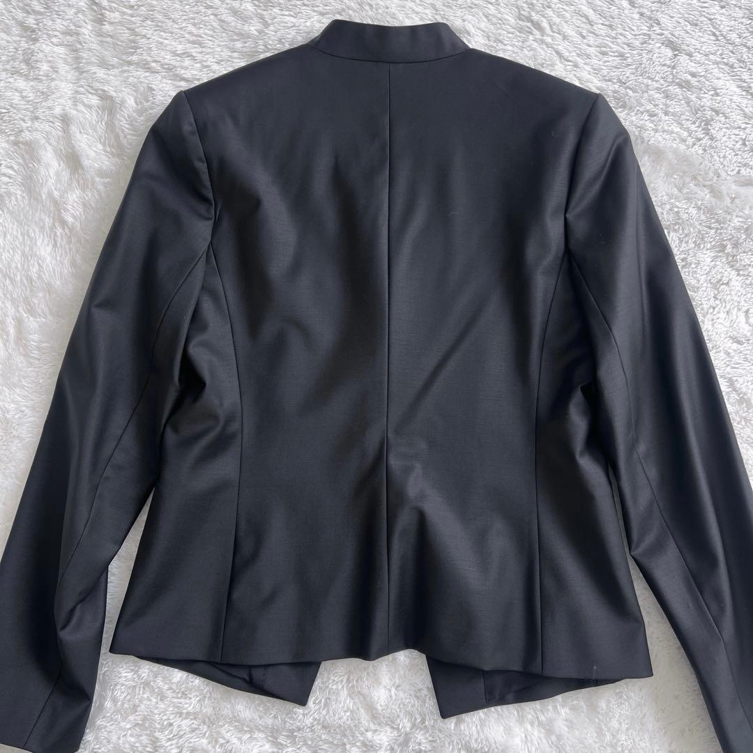 theory luxe　executive ノーカラージャケット 40 ブラック