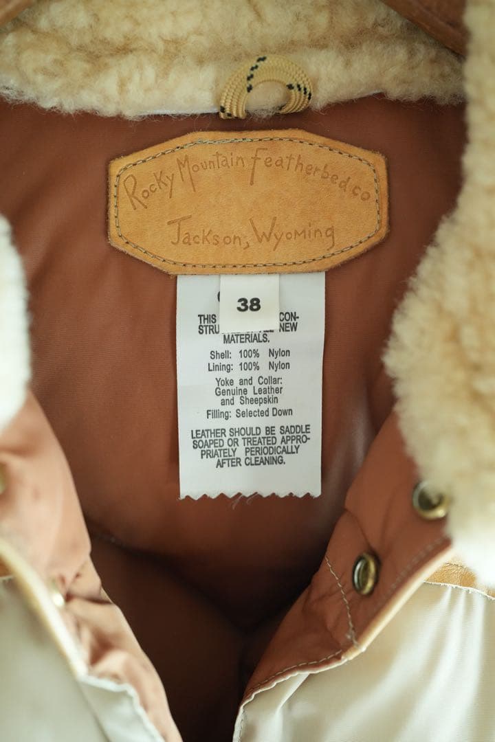 ロッキーマウンテンフェザーベッド クリスティベスト 38 M ダウンベスト