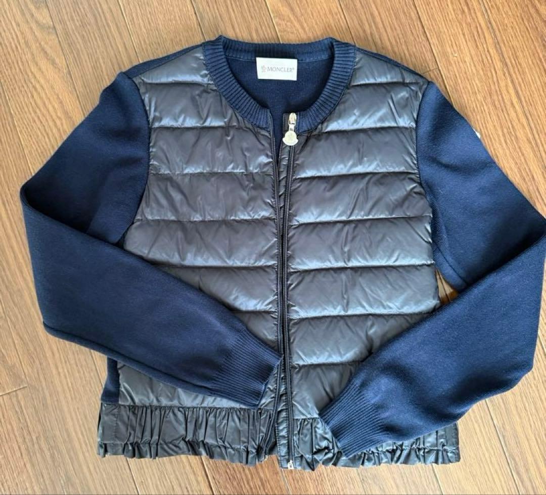 モンクレール マリオーネ トリコット カーディガン　10y(140)