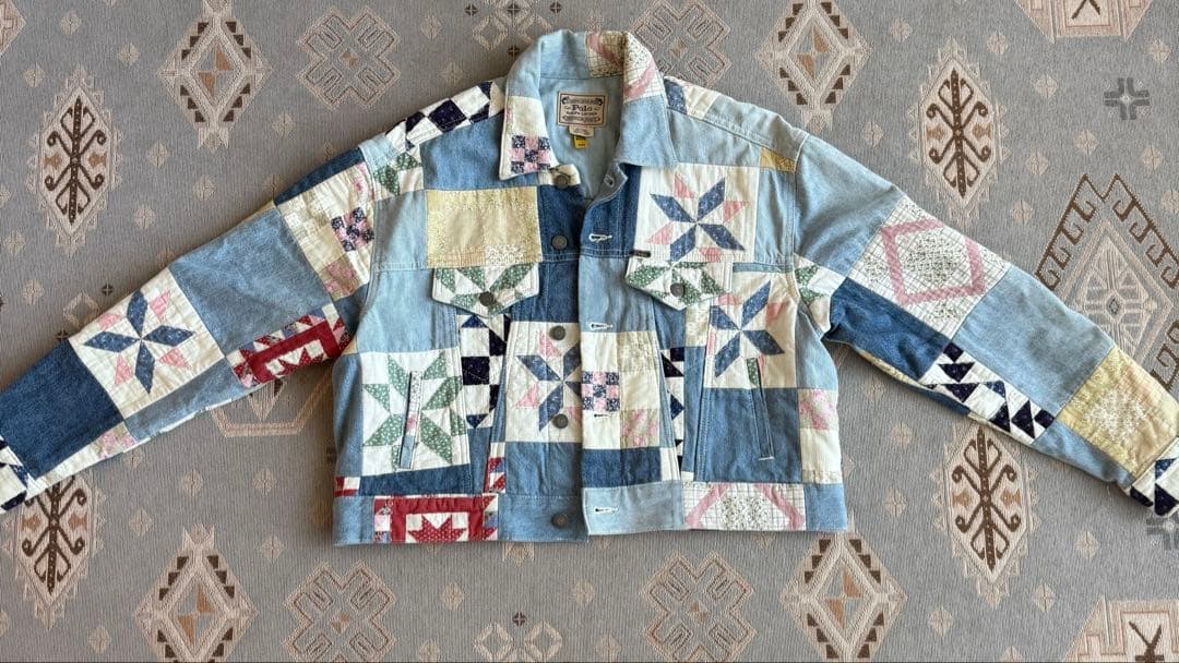 Polo ラルフローレン パッチワークデニムジャケット