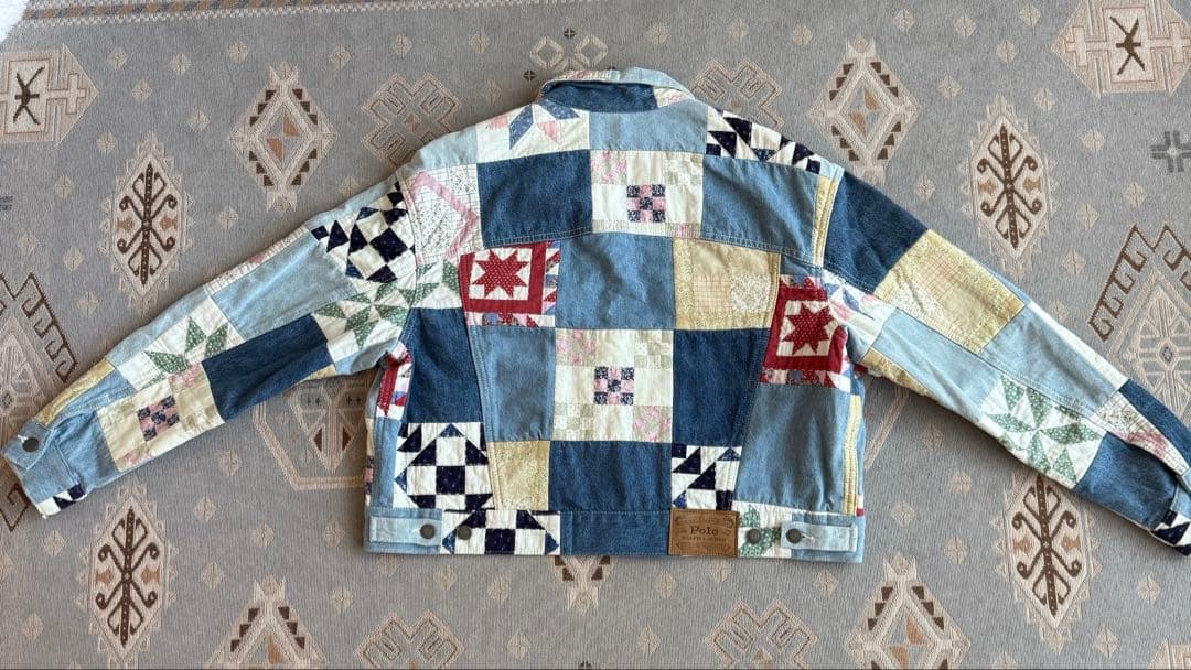 Polo ラルフローレン パッチワークデニムジャケット