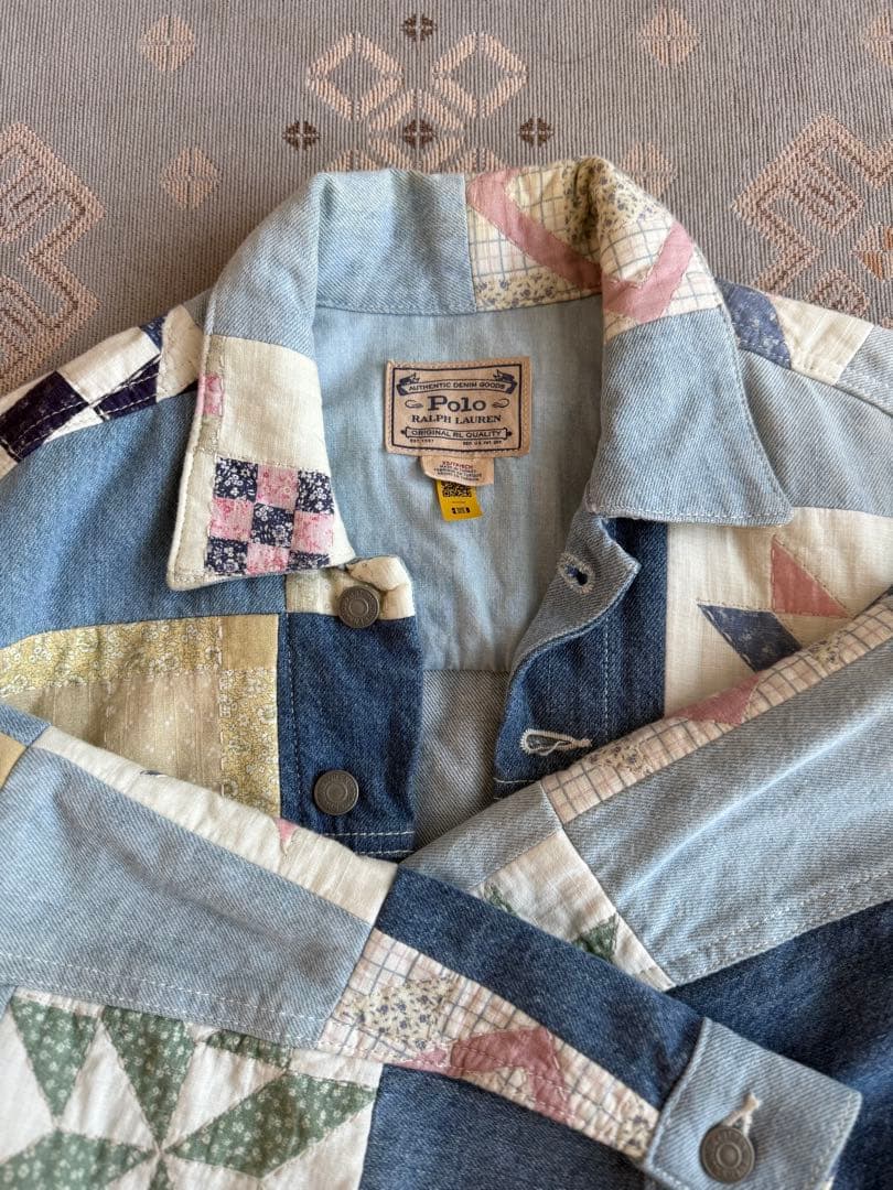 Polo ラルフローレン パッチワークデニムジャケット