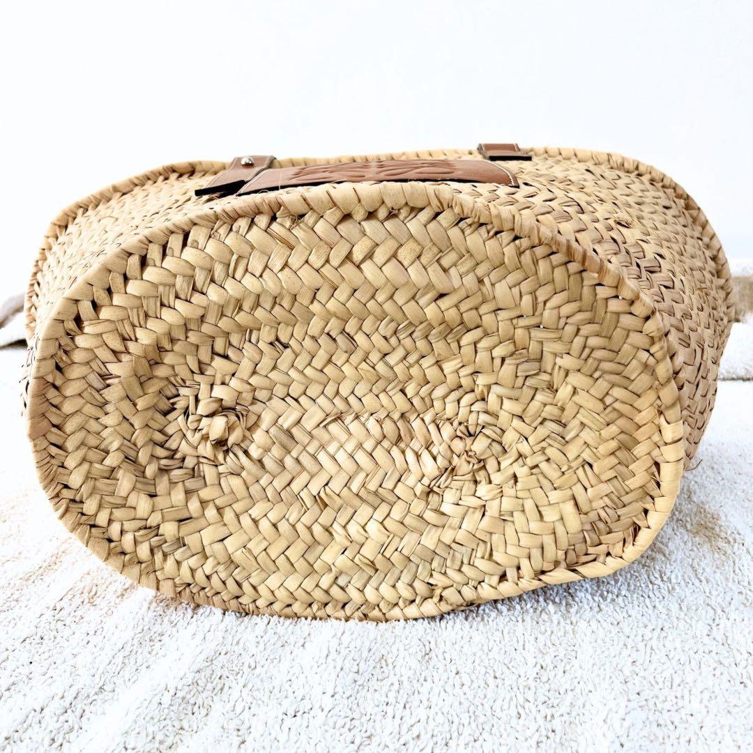 新品同様✨ LOEWE ロエベ かごバッグ アナグラム トート ミディアム