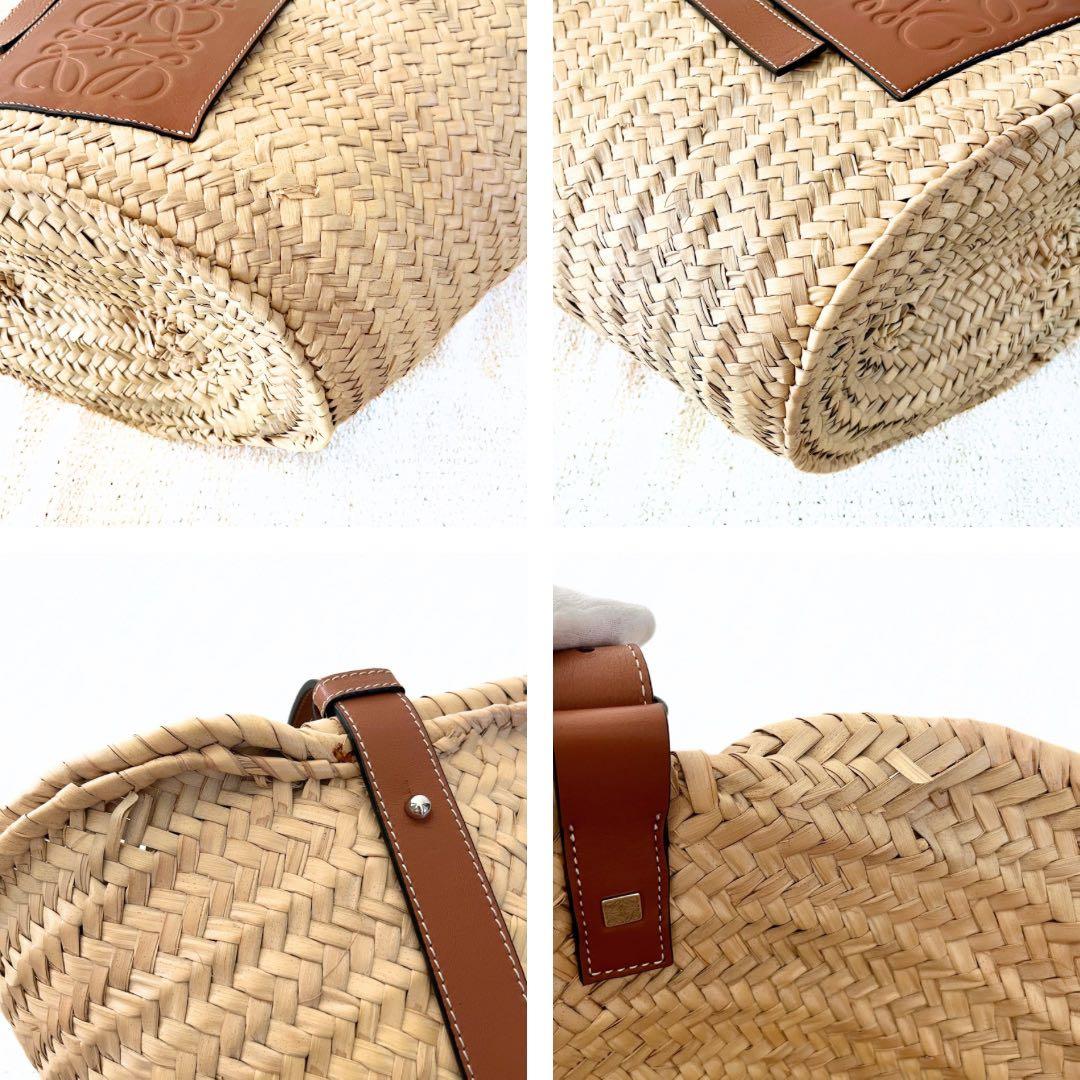 新品同様✨ LOEWE ロエベ かごバッグ アナグラム トート ミディアム