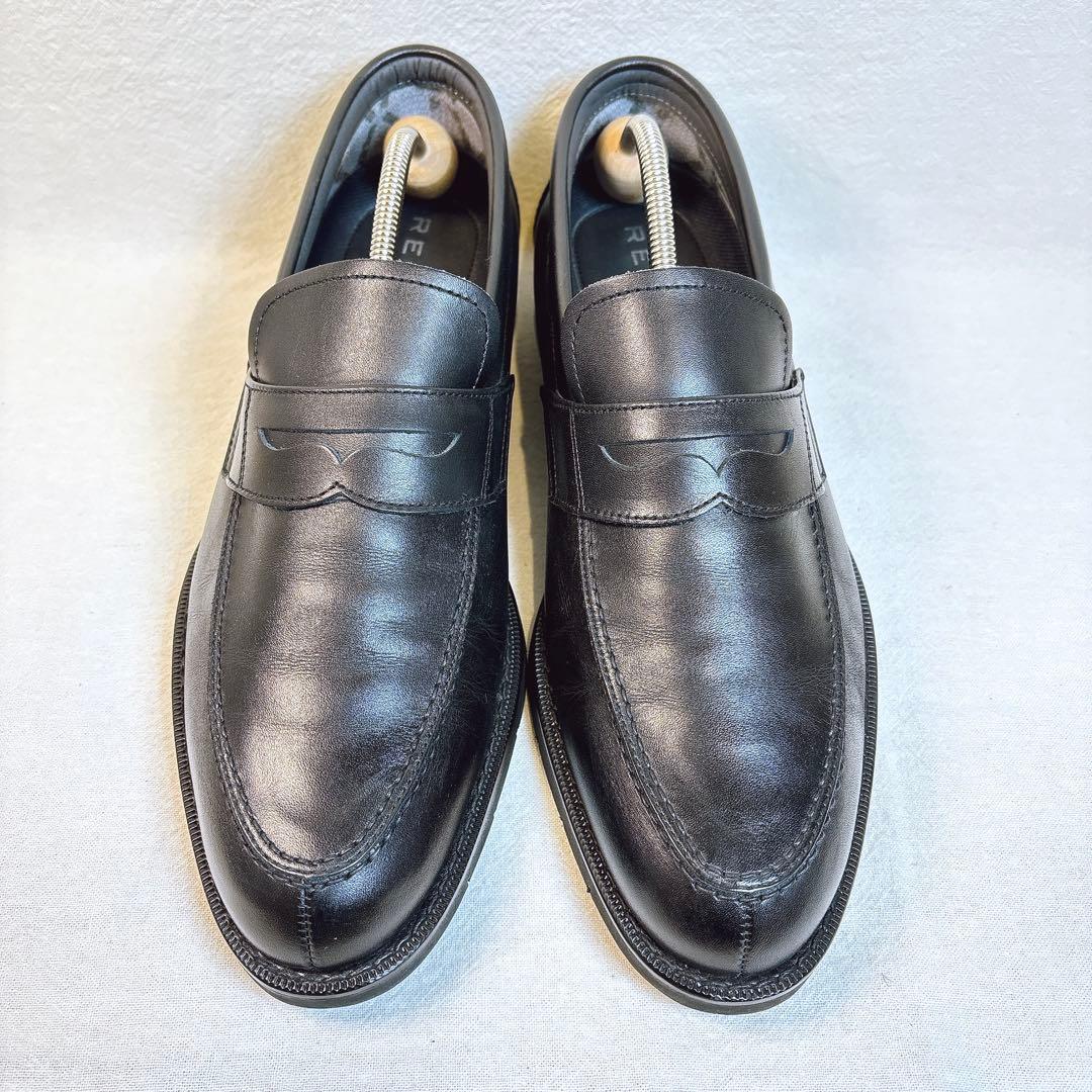 美品【REGAL】ローファー ゴアテックス 本革 ブラック 日本製