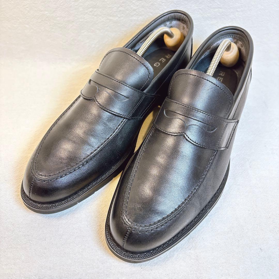 美品【REGAL】ローファー ゴアテックス 本革 ブラック 日本製