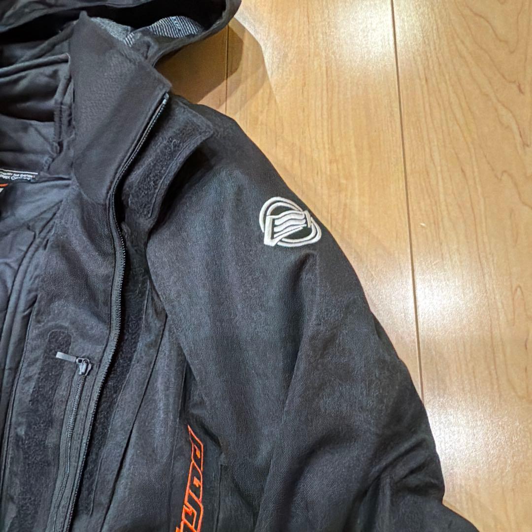 HYOD 防風撥水ジャケット LLサイズ ブラック/ホワイト