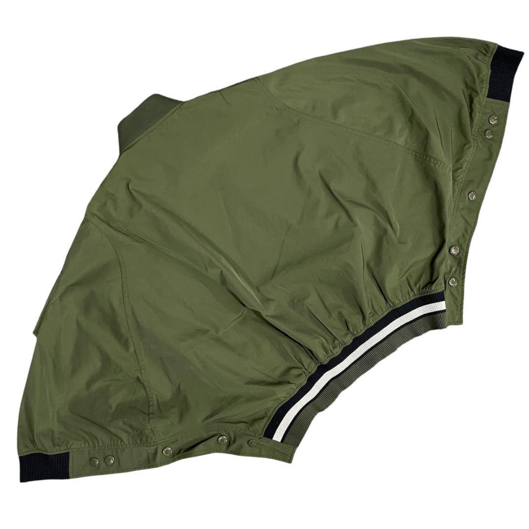 【未使用・タグ付き】MONCLER REBLOCHON ポンチョ カーキ