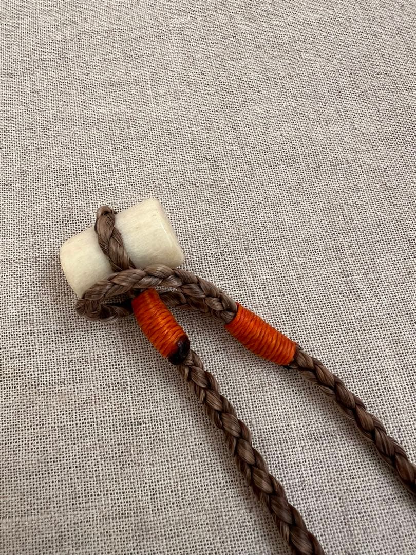 EIGHT BALL 8 ボーンカービング　　歯　ネックレス