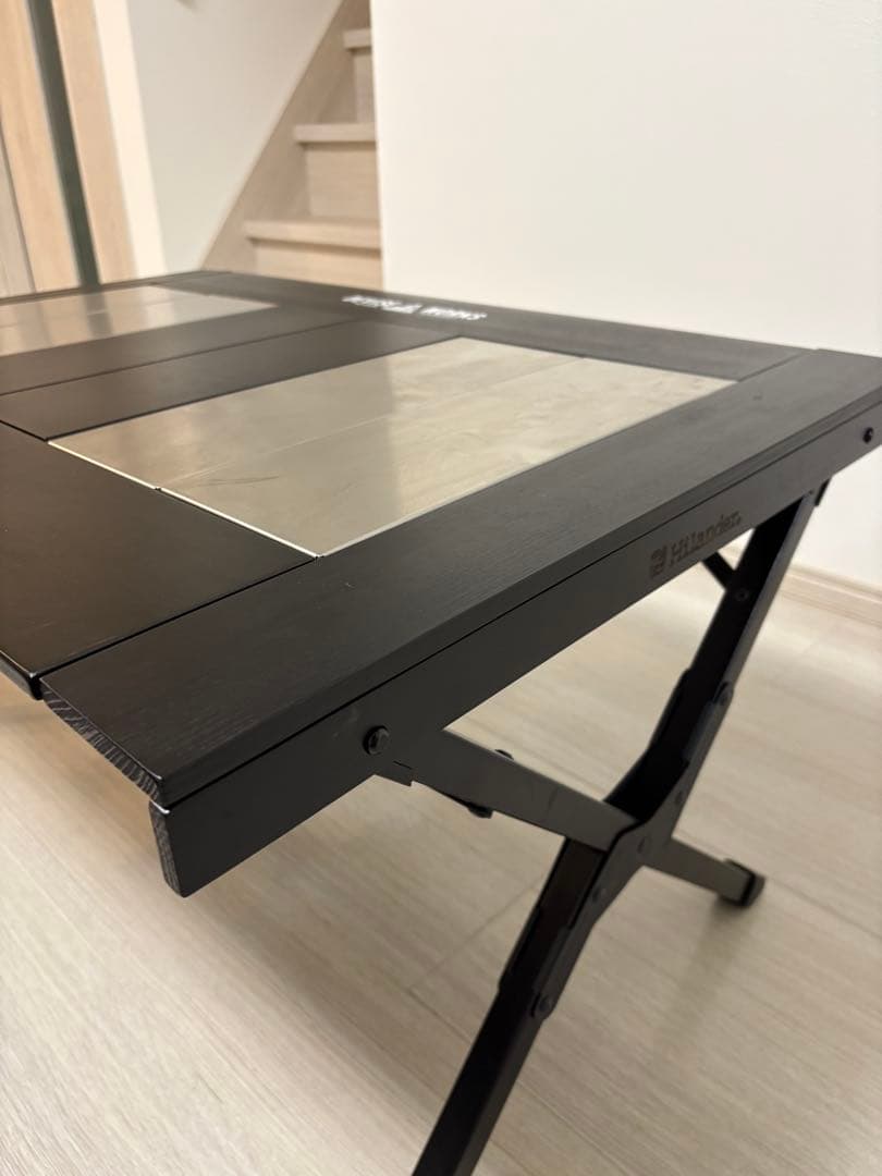 【美品】ハイランダー　IGTテーブル　ブラック