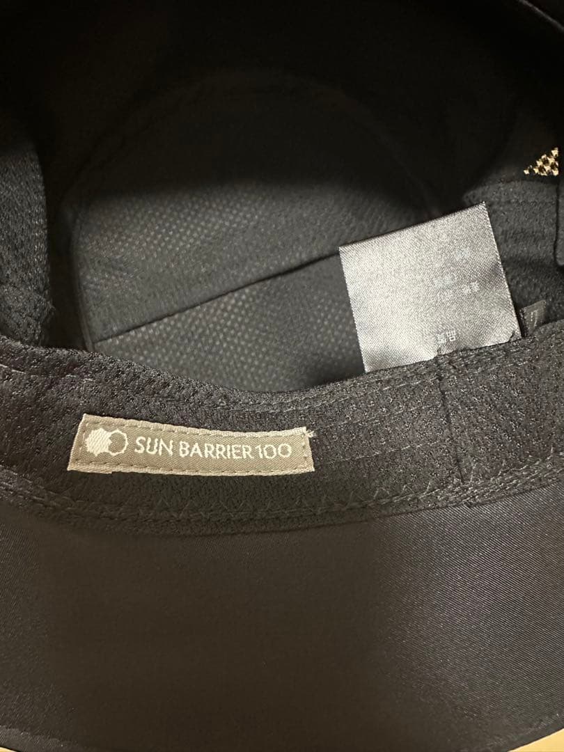 サンバリア100 バケットハット(ブラック-L)