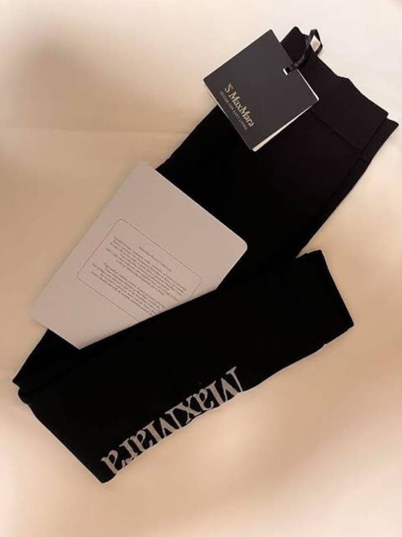 'S MAX MARA BASILEA バジレア テクニカル ロゴ レギンス
