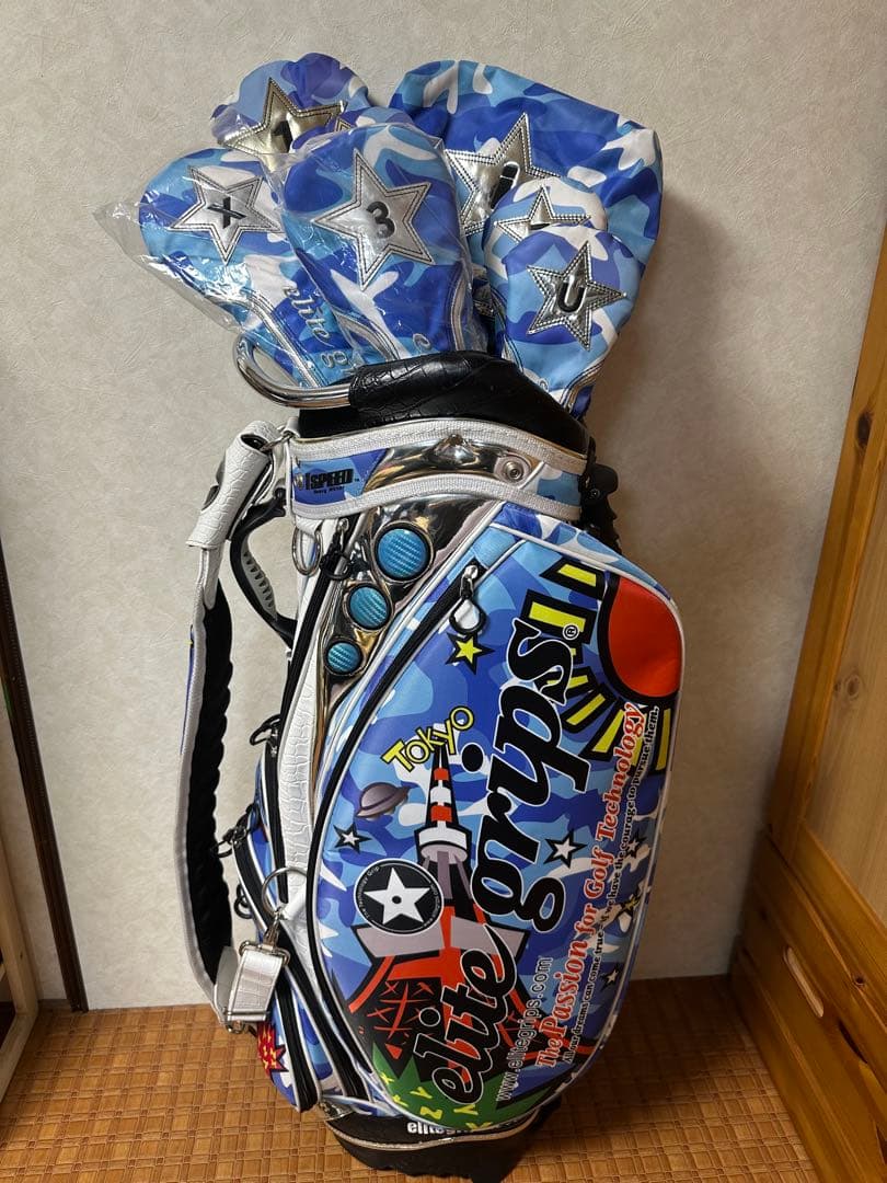 エリートグリップ　キャディバック➕ヘッドカバー