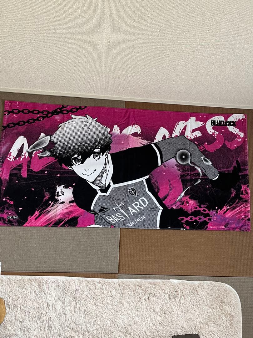 ブルーロック　蜂楽廻　アレクシス・ネス　ビックタオル