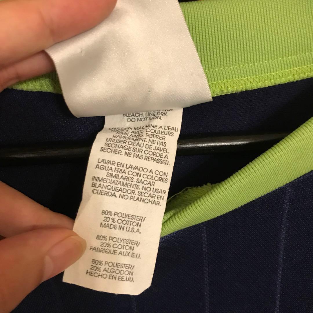 80s 90s adidas ゲームシャツ　usa製　King Gnu 常田