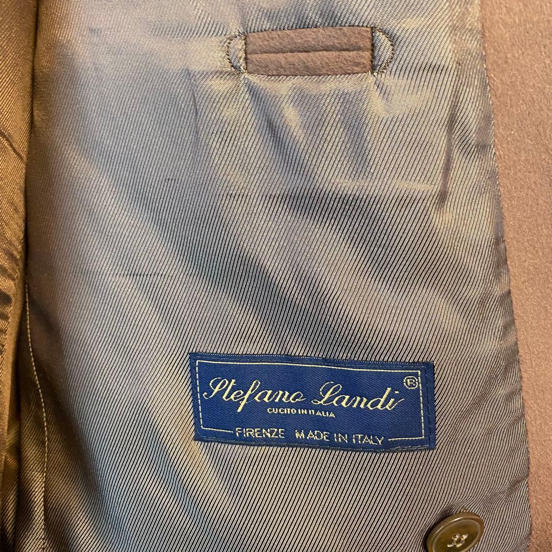 イタリア製 Stefano Landi カシミヤ100% ダブル ジャケット