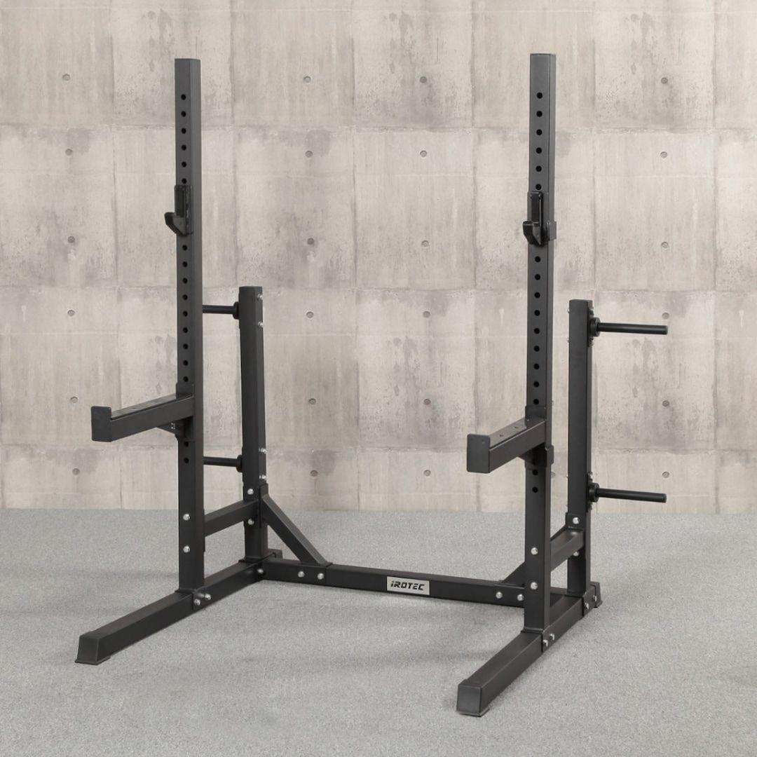 ※引き取り調整済み【11万円相当140バーベル&ラックセット】IROTEC