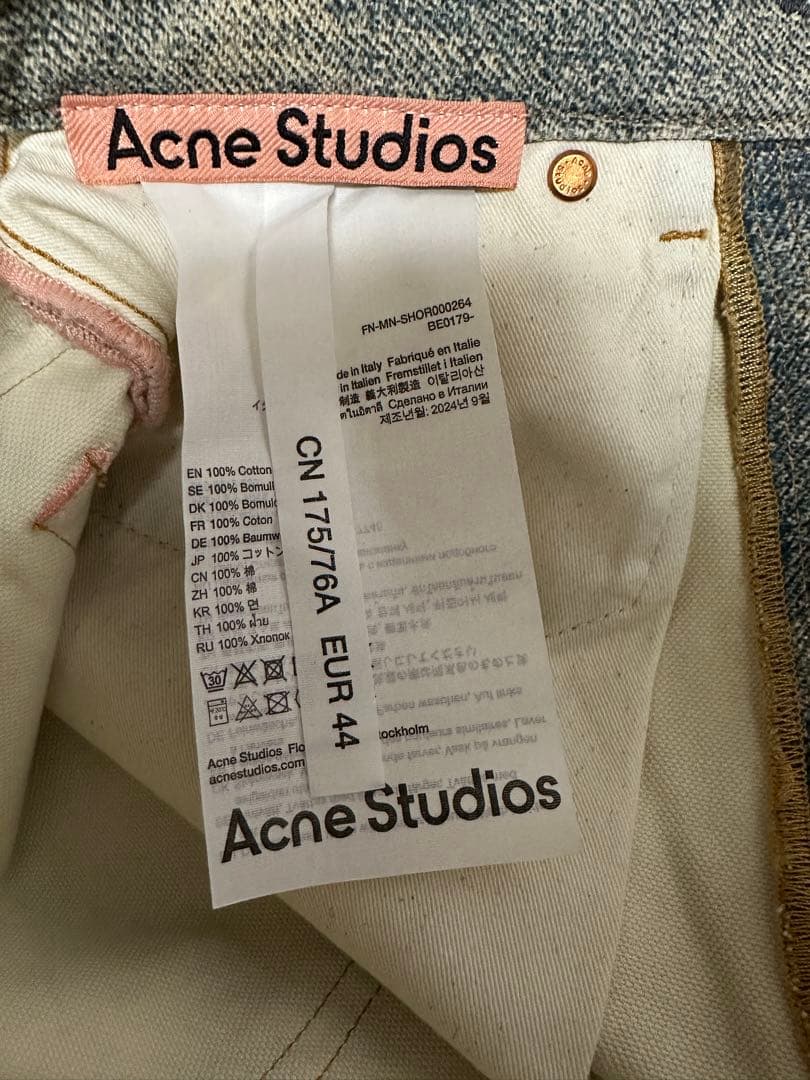 パンツ Acne studios DENIM SHORTS - LOOSE FIT