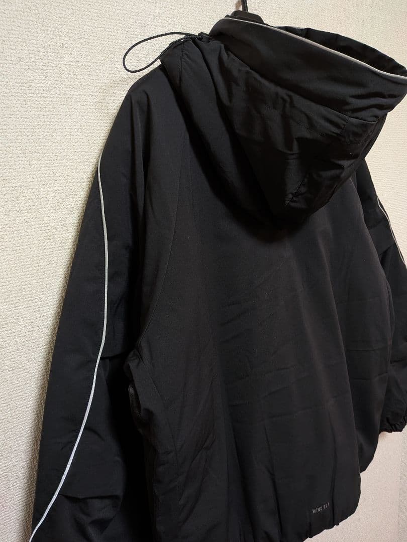 【adidas 】新品未使用 ブラック中綿 ジャケットタグ付きＬサイズ