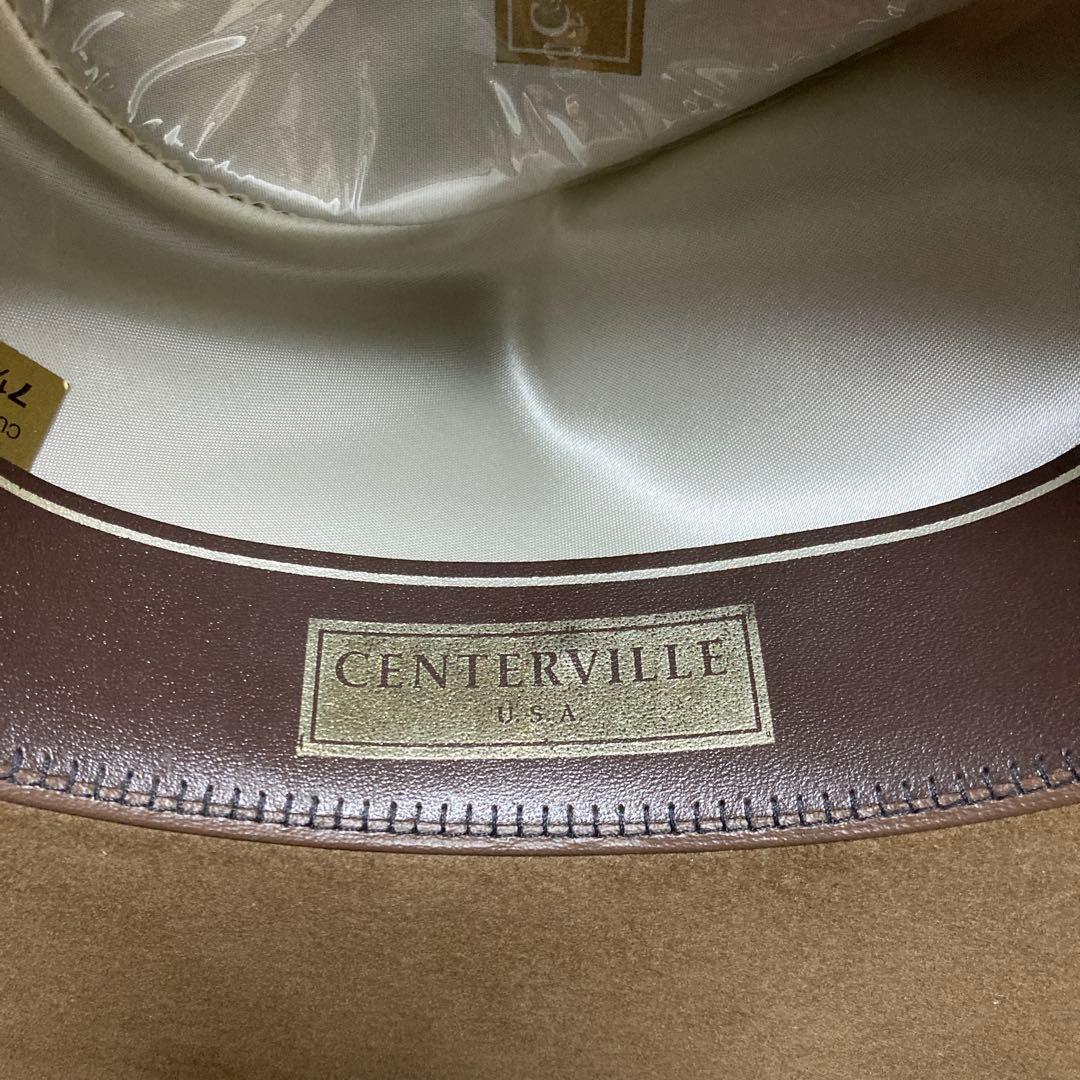 ヴィンテージ　CENTERVILLE ウエスタンハット ブレード　ステットソン