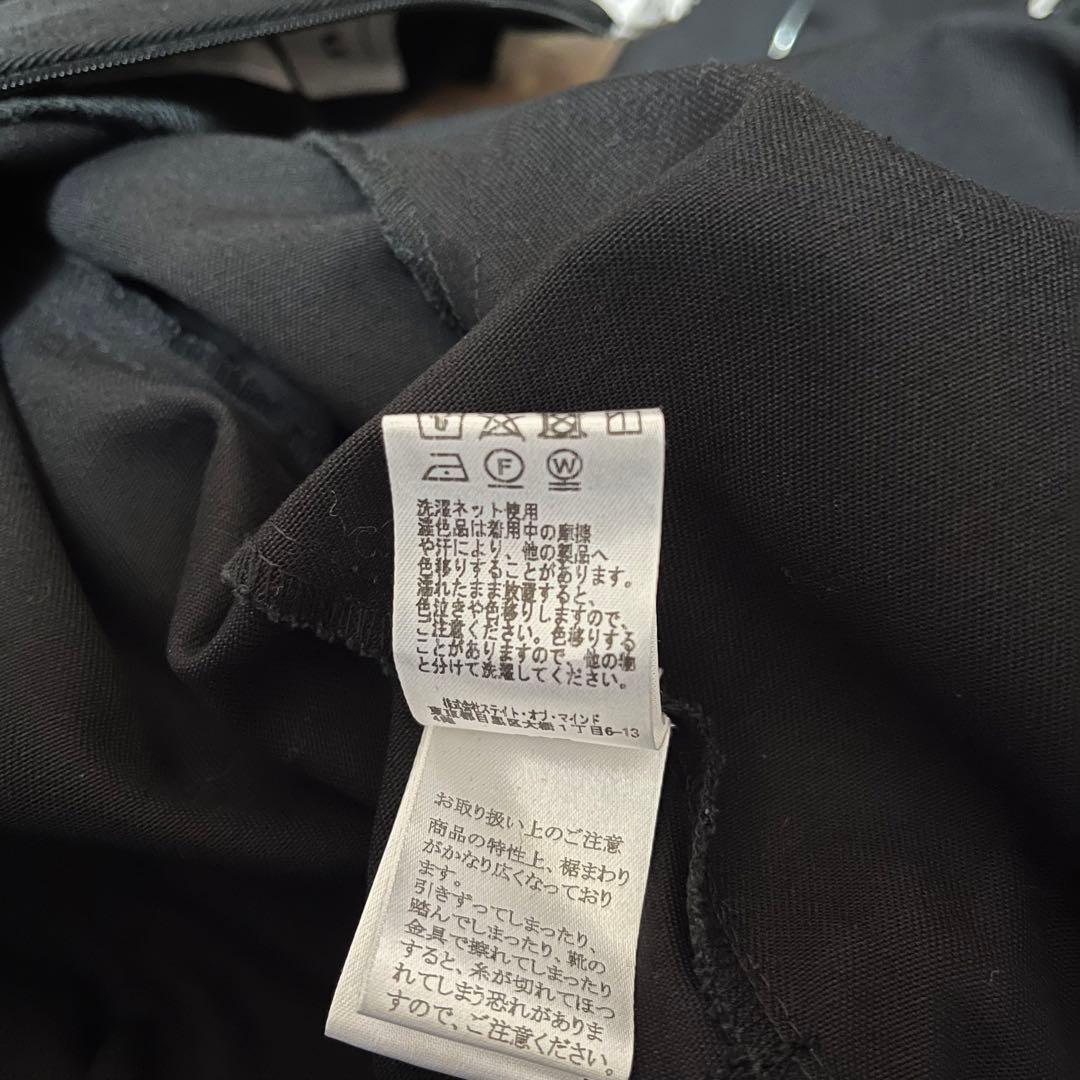 foufou ドレス#32 ダブルカフスバイカラーワンピース