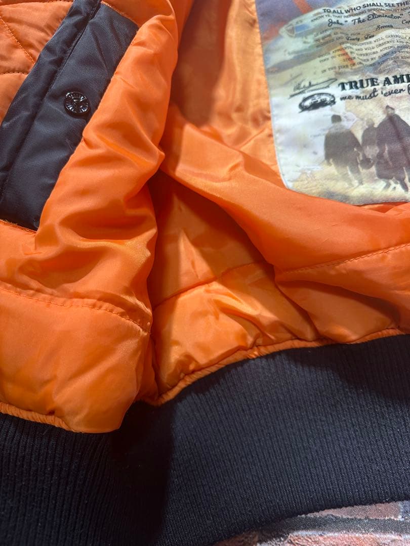 TOP GUN USAF MA-1 フライトジャケット L