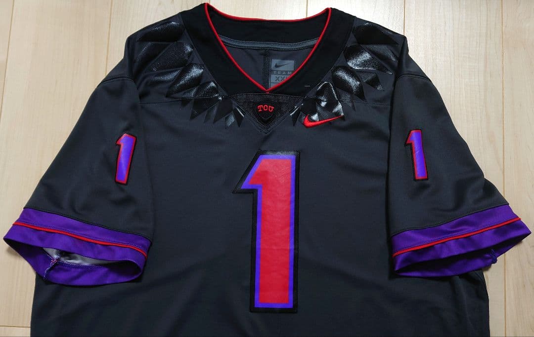 NCAA TCU ホーンドフロッグス NIKE リミテッドジャージ【2XL】