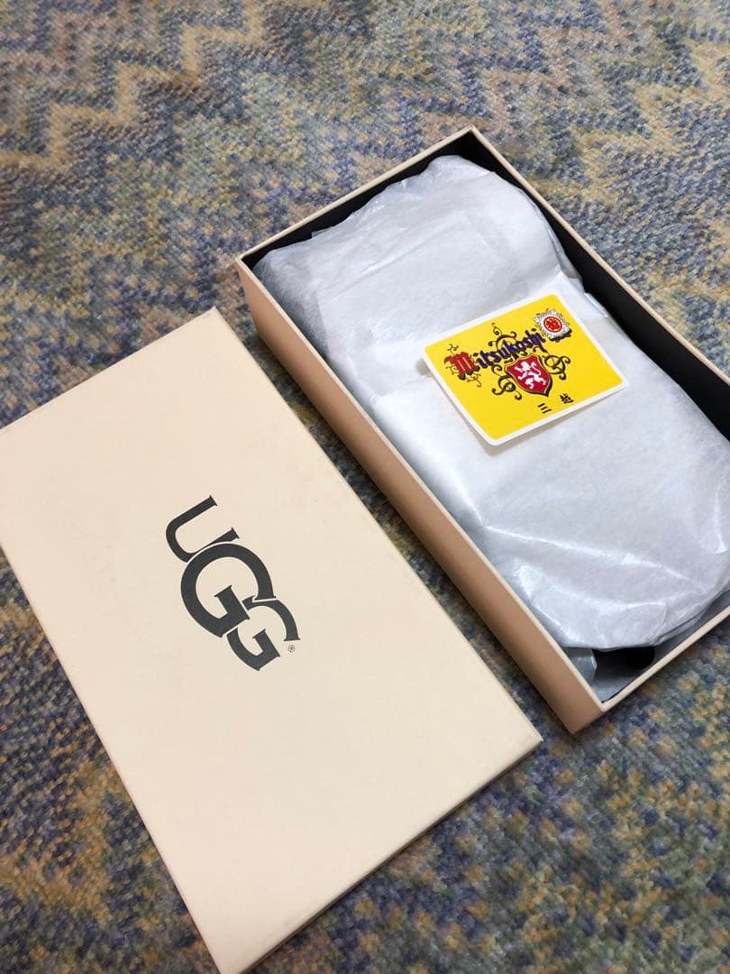 新品未使用★UGGレザー手袋　チョコブラウン