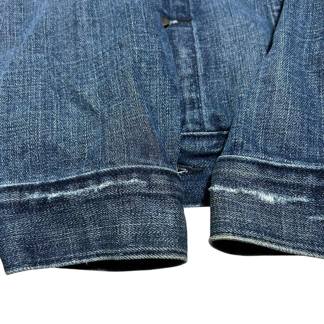 【希少・背面ロゴ】Levi's リーバイス デニムジャケット バッファロー