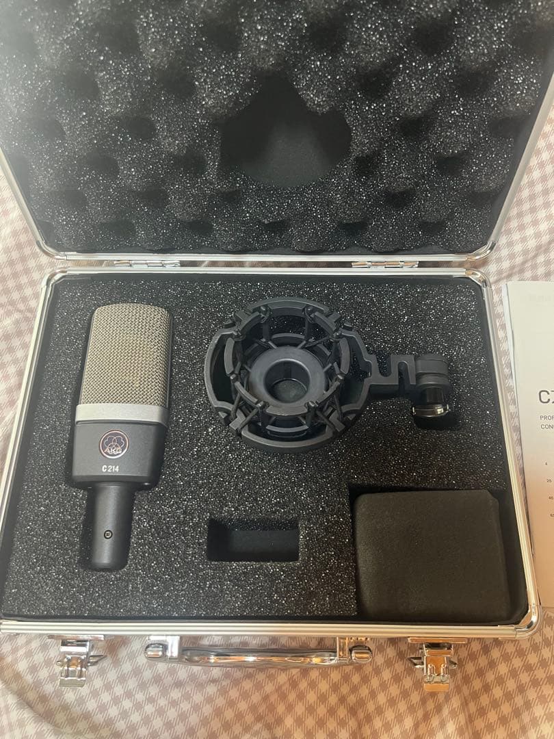 【ホルモンJr】AKG C 214 コンデンサーマイク