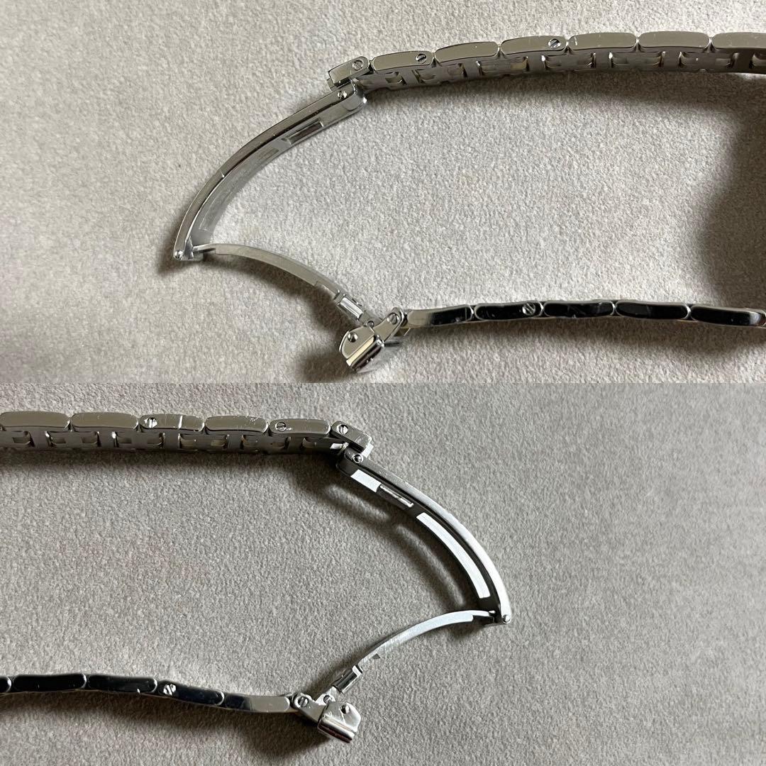 腕時計 エルメス クリッパー ナクレ 時計 シェル文字盤 ゴールド コンビ レア