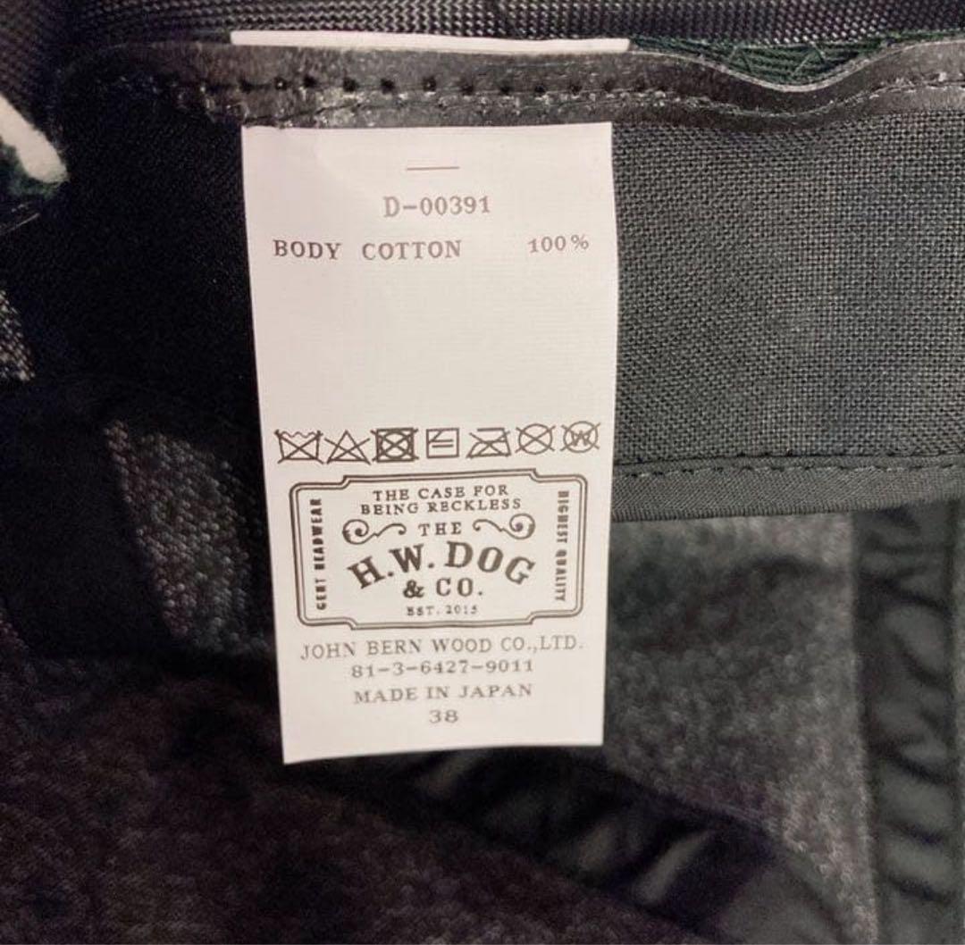 THE.H.W.DOG.&CO. キャスケット　サイズ38