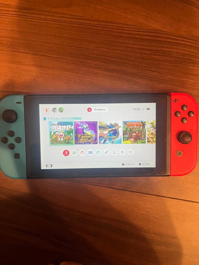 高*)様 Nintendo Switch 本体 赤/青