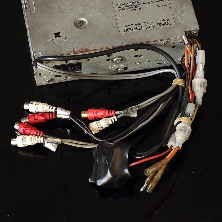 【当時物希少】Nakamichi TD-500モバイルチューナー/カセットデッキ