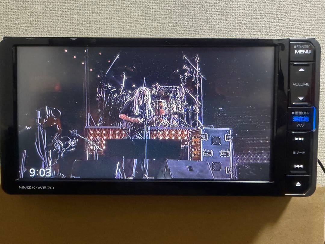DAIHATSU NAVI ダイハツ純正 NMZK-W67D 地デジ/DVD可