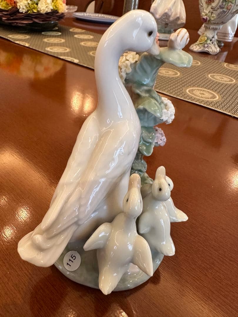 リヤドロ カタツムリとアヒル達 1439 Lladro フィギュリ