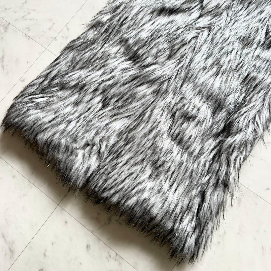 HERNO リゾート ラメファー ドッキング ダウンベスト フーデット