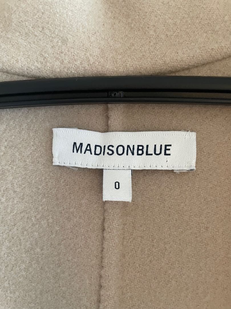 Madison Blue ベージュ ダブルブレスト チェスターコート