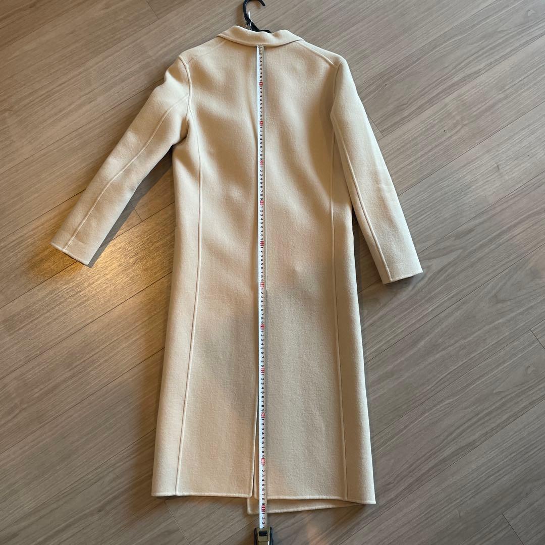 Madison Blue ベージュ ダブルブレスト チェスターコート