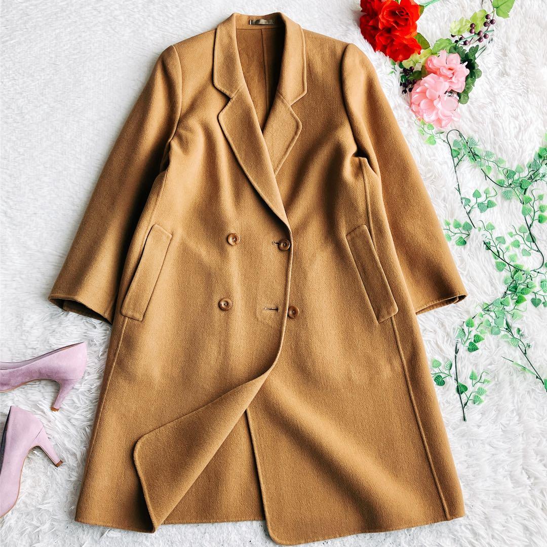 BURBERRY バーバリー★ダブルフェイス カシミヤ ダブルチェスターコート