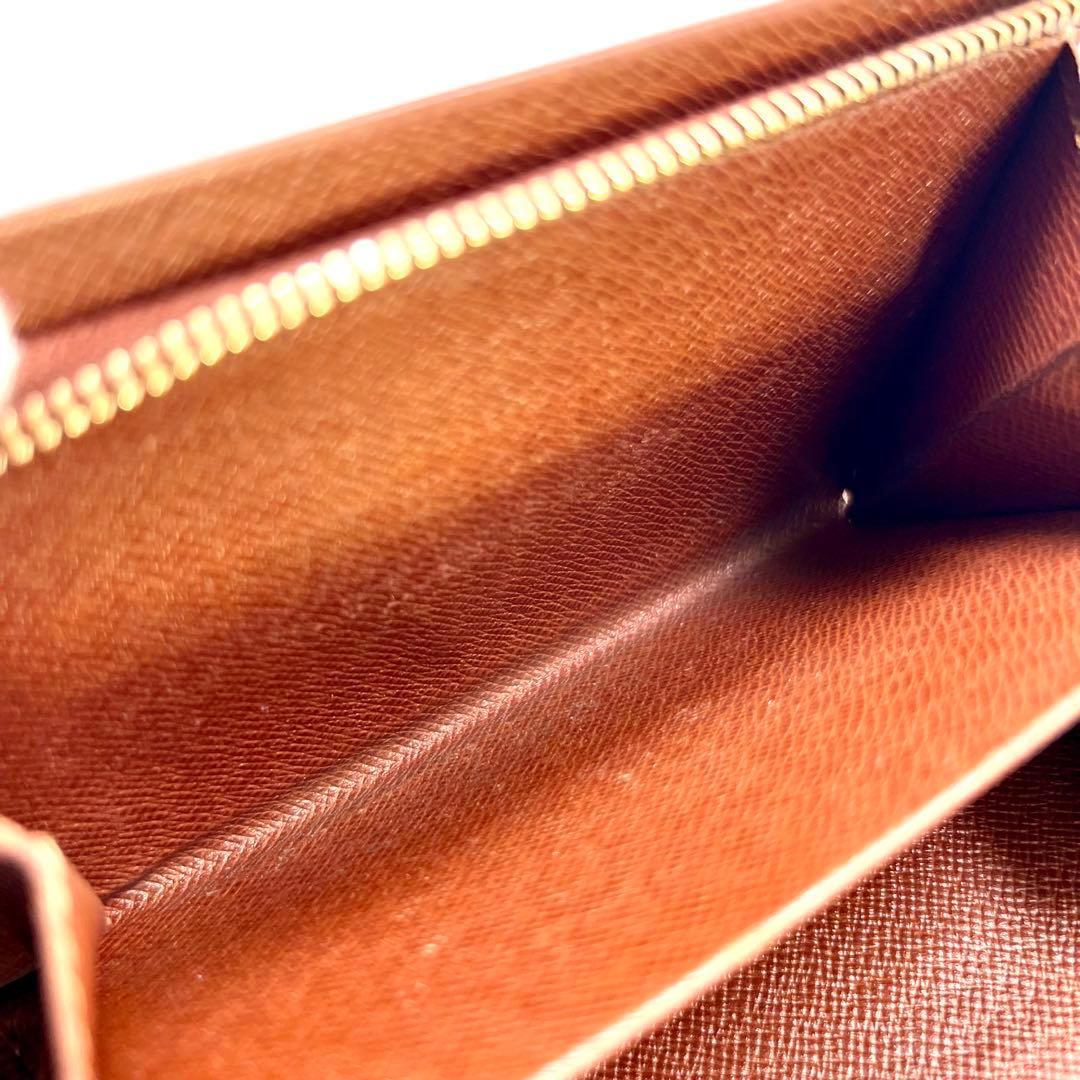 【美品】 ルイヴィトン モノグラム ポルトモネジップ M61738二つ折財布