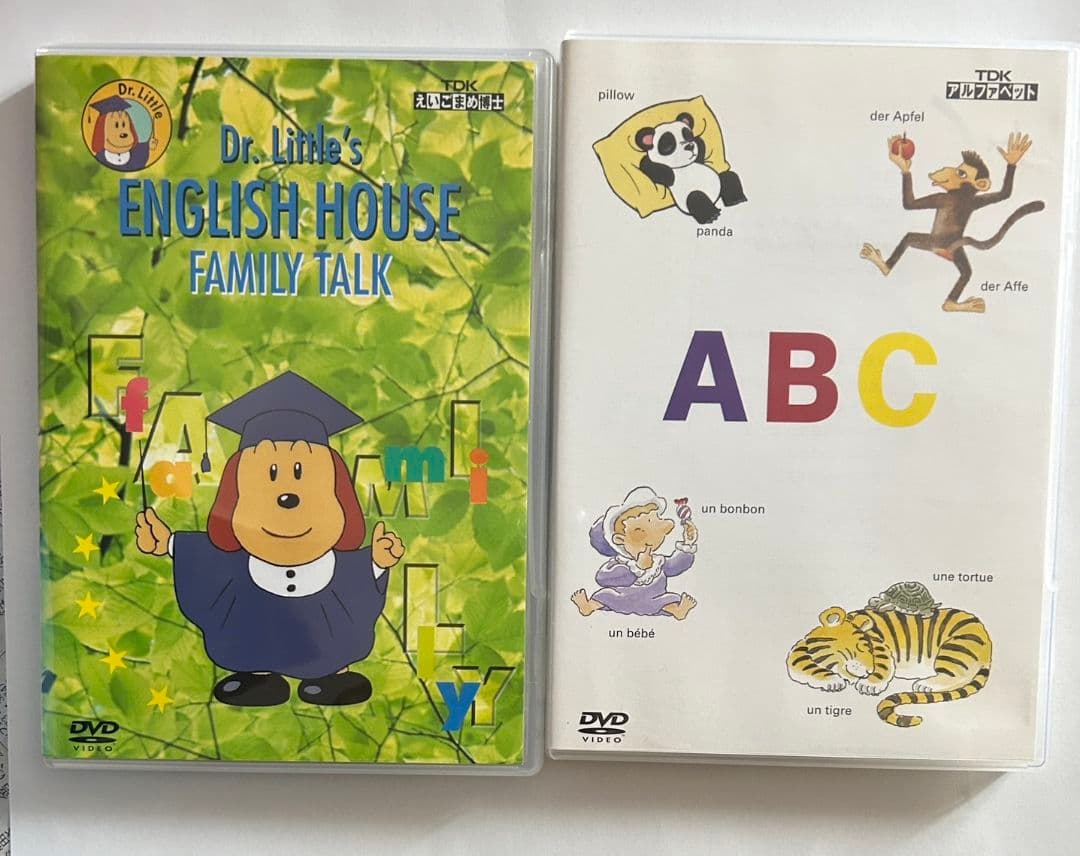 チャスピー　英語DVD　TDKえいごどうわ館　教材